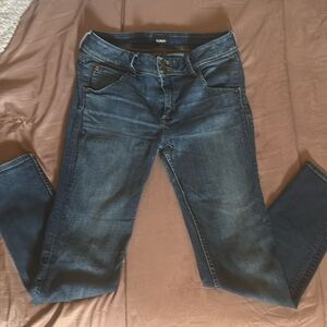NEW Hudson Dark Wash Collin flap skinny ankle Jeans Size 30-